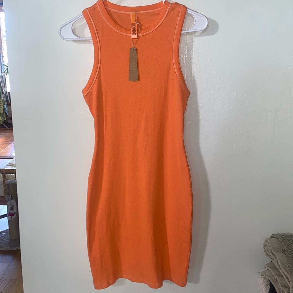 SKIMS Cotton Rib Tank Dress NWT
